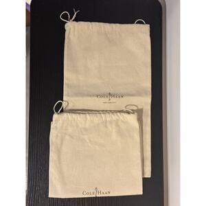 2 Cole Haan Shoe Dust Bag Covers